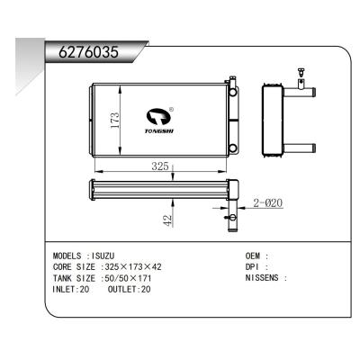 FOR ISUZU HEATER