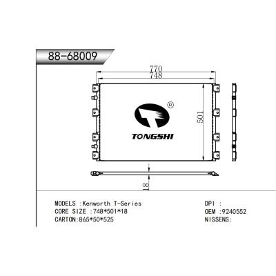 FOR Kenworth T-Series CONDENSER