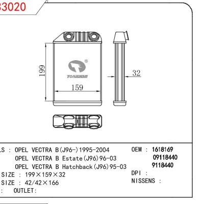 For CHEVROLETMalibu 12-/ OPEL INSIGNIA 08-/ OPEL MERIVA B 10-/VAUXHALLINSIGNIA SALOON 08-HEATER OEM：13263329