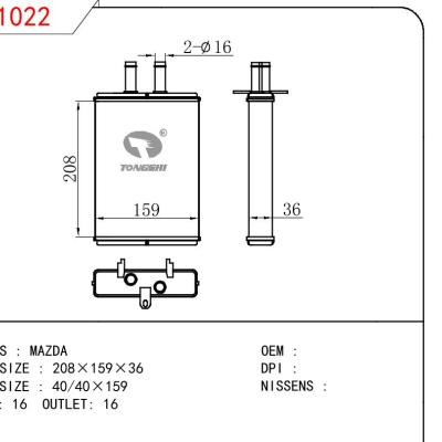 For MAZDA MAZDA