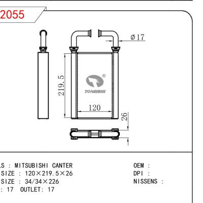 For MITSUBISHI MITSUBISHI CANTER