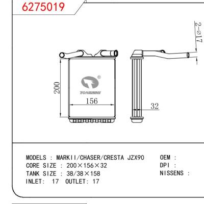 For TOYOTA MARKII/CHASER/CRESTA JZX90