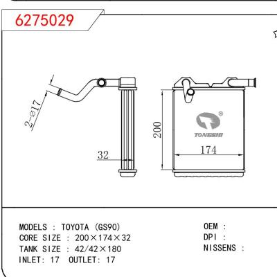 For TOYOTA TOYOTA (GS90)