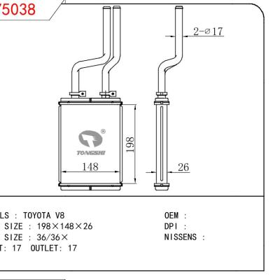 For TOYOTA TOYOTA V8