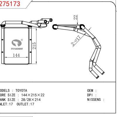 For TOYOTA TOYOTA