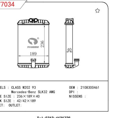 For BENZ CLASS W202 93/Mercedes-Benz SLK32 AMG OEM:2108300461