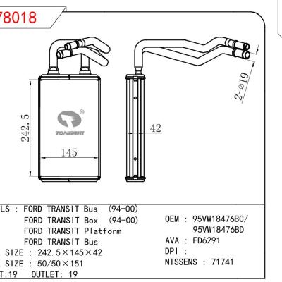 For FORD FORD TRANSIT BUS 94-00/FORD TRANSIT BOX 94-00/FORD TRANSIT PLATFORM/FORD TRANSIT BUS OEM:95VW18476BC/95VW18476BD