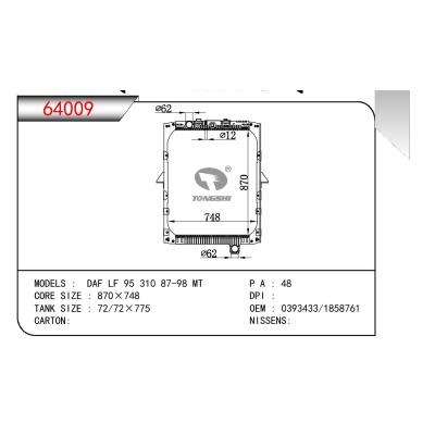 For DAF DAF LF 95 310 OEM:0393433/1858761/393433/393434