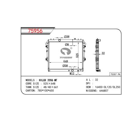 For TOYOTA HILUX 2006 MT OEM:16400-0L120/0L250