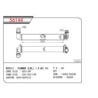 For RENAULT FLUENCE (L30_)1.5 DCI OEM:14496-0024R,14496-6078R,144960024R,144966078R