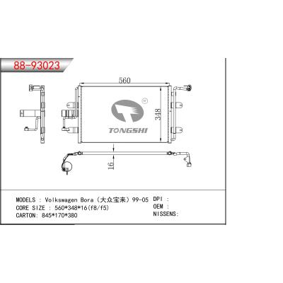 FOR VOLKSWAGEN BORA 99-05 CONDENSER