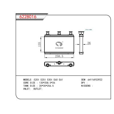 FOR 520I 525I 530I E60 E61 HEATER