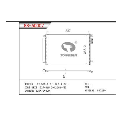 FOR FT 500 1.2-1.3-1.4 07- CONDENSER