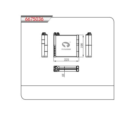 FOR Toyota 08-14 Toyota GRJ200/VDJ200/UZJ200 Ang EVAPORATOR