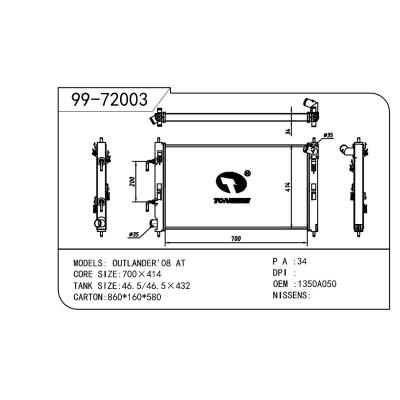 For MITSUBSHI  MITSUBISHI   MITSUBISHI  OEM:1350A050