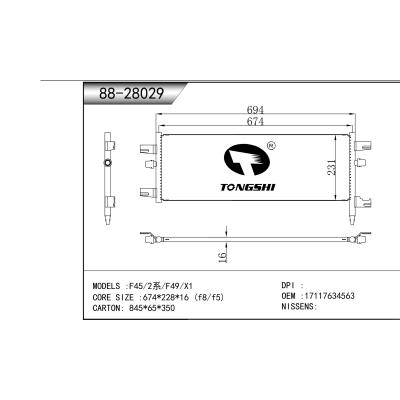 FOR F45/2 Series/F49/X1 CONDENSER