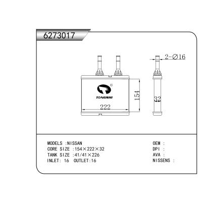 FOR NISSAN HEATER