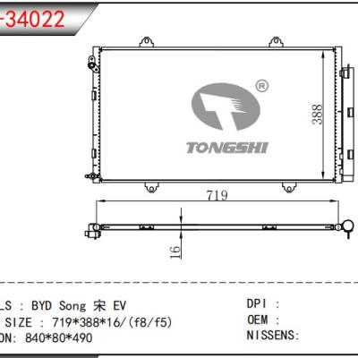 FOR  BYD Song  EV CONDENSER