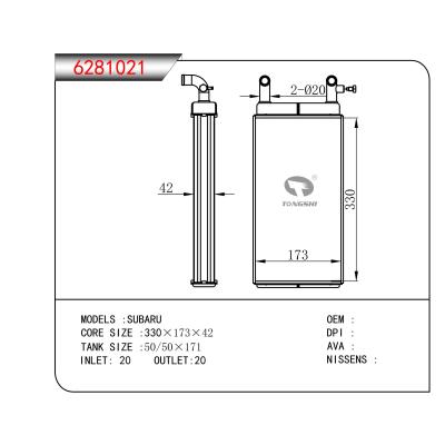 FOR SUBARU HEATER