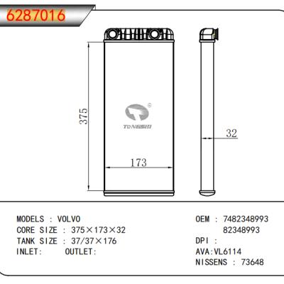 FOR VOLVO HEATER