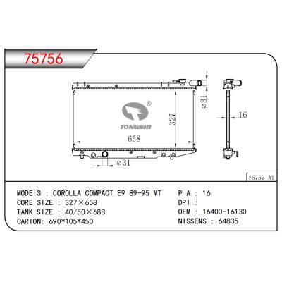 FOR COROLLA COMPACT E9 89-95 MT RADIATOR