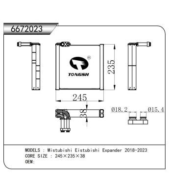 For Mistubishi Eistubishi Expander 2018-2023  Evaporator