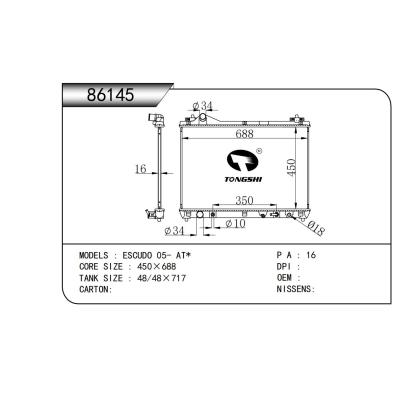 For  ESCUDO 05-  Passenger Car Radiator