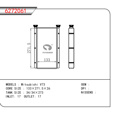 For Mitsubishi V73