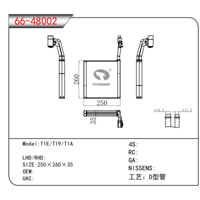 For T1E/T19/T1A