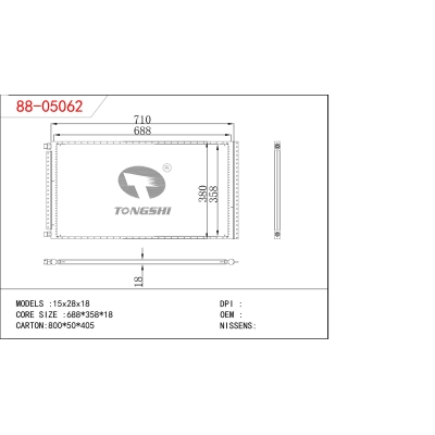 For  15*28*18  Condenser